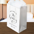 Search for bride and groom gift bags Modern