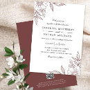 Search for rust wedding invitations Classic