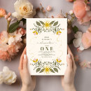 Search for trendy 1st birthday invitations Green