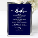 Search for drinks wedding menus Calligraphy