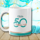 Search for 50 mugs Happy fiftieth