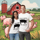 Search for pork tshirts pig