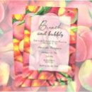 Search for peach bridal shower invitations Modern