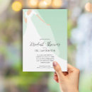 Search for mint bridal shower invitations Bride