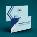 Search for accounting services business cards Blue