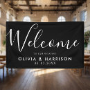 Search for wedding banners Black and white