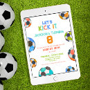 Search for soccer game birthday invitations Kids birthday party