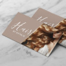 Search for beige business cards Beauty salon