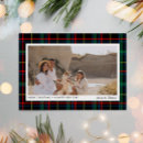 Search for red and black plaid christmas cards Simple