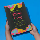 Search for slime birthday invitations Kids