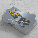 Search for construction business cards Metal