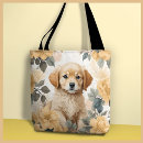 Search for golden retriever tote bags Yellow