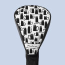 Search for black cat golf head covers Kitty