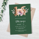 Search for emerald green and gold sweet 16 invitations Modern