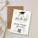 Search for with qr code graduation announcement cards Elegant
