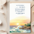 Search for beach destination wedding invitations Nautical