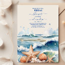 Search for ocean bridal shower invitations Seaside