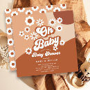 Search for flower power invitations Oh baby