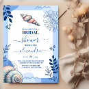 Search for seashell bridal shower invitations Beach