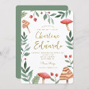 Search for mushroom wedding invitations Forest