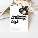 Search for dirty thirty gold birthday invitations Black and gold