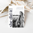 Search for she did it invitations Graduate