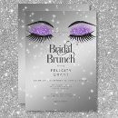 Search for glam invitations Black and white