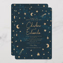 Search for moon and stars wedding invitations Mystical