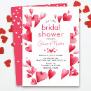 Search for enchanted bridal shower invitations Watercolor