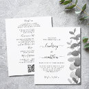Search for monochrome wedding invitations Watercolor