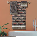 Search for black and white designs bath towels For him