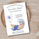 Search for whale baby shower invitations Boat