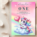 Search for rainbow glitter invitations Magical