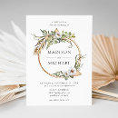Search for faux wedding invitations boho