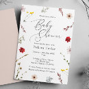 Search for romantic baby shower invitations Bohemian