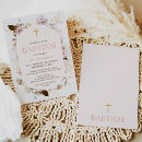 Search for boho christening invitations Modern