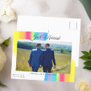 Search for gay wedding announcement cards Just married