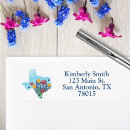 Search for bluebonnet return address labels Lone star state