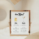 Search for bar menu posters Black