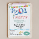 Search for beach sweet 16 invitations Pool