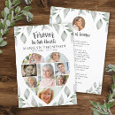 Search for memorial card templates programmes Forever in our hearts