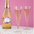 Search for flower pattern labels Bridal shower