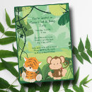 Search for jungle party invitations Green