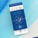 Search for folded passport invitations Blue