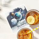 Search for space napkins Watercolor