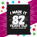 Search for 82nd birthday cards Humour