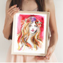 Search for fashion illustrations posters Watercolor