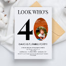 Search for look whos 40 invitations Forty