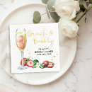 Search for brunch and bubbly napkins Gold