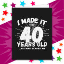 Search for 40 years birthday cards Funny